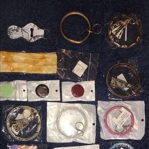 New wristlet bangles key ring, and more